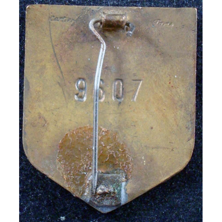 2° division blindée de fabrication Cartier n° 9607