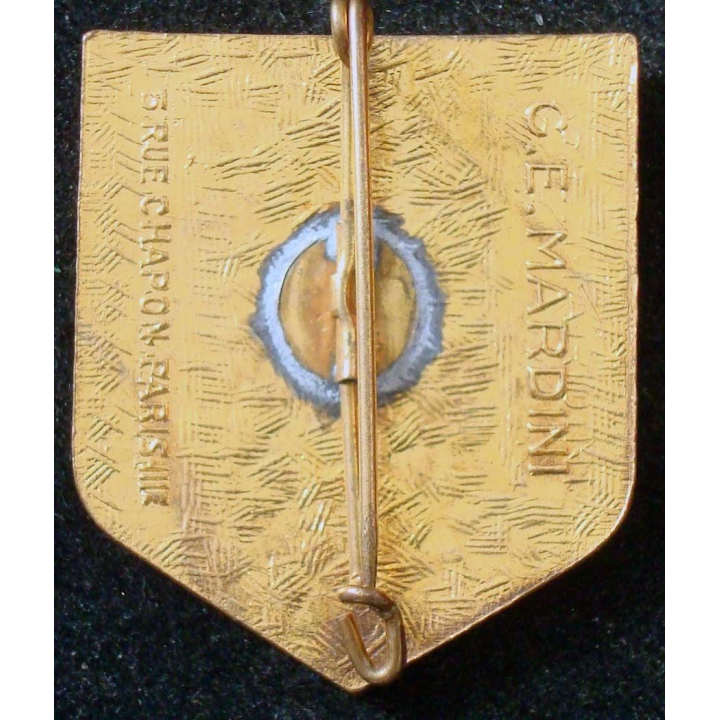 2° division blindée de fabrication Mardini en émail