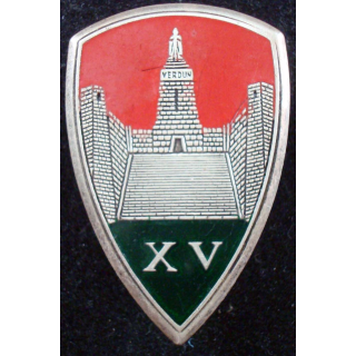 15° brigade motorisée (lettre XV) de fabrication Drago Paris G. 2158