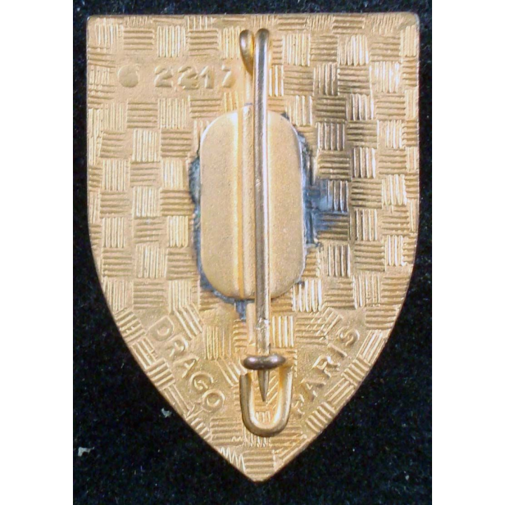 insigne de la 14° brigade mécanisée de fabrication Drago Paris G. 2217