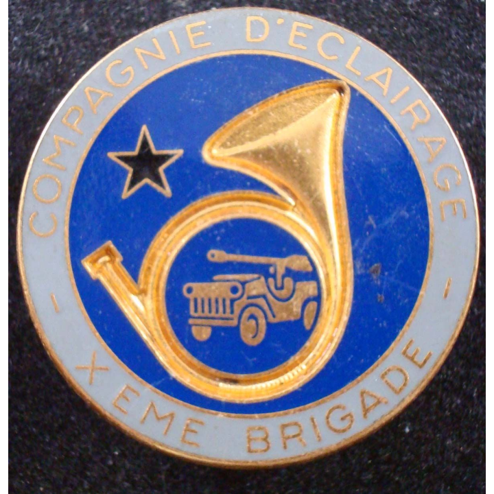 Compagnie d'éclairage de la 10° brigade mécanisée de fabrication Fraisse