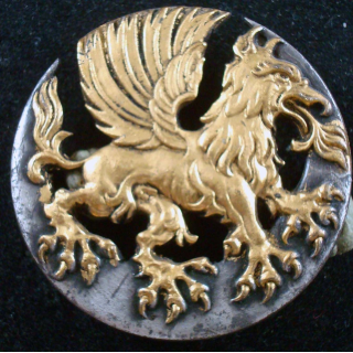 insigne de béret du commando de chasse 133 (griffon) du 23° Rgt spahis