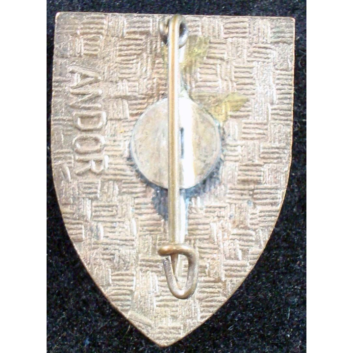 1° régiment de cuirassiers de fabrication Andor en émail