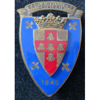 3° régiment de cuirassiers Drago Olivier Métra G. 951 en émail