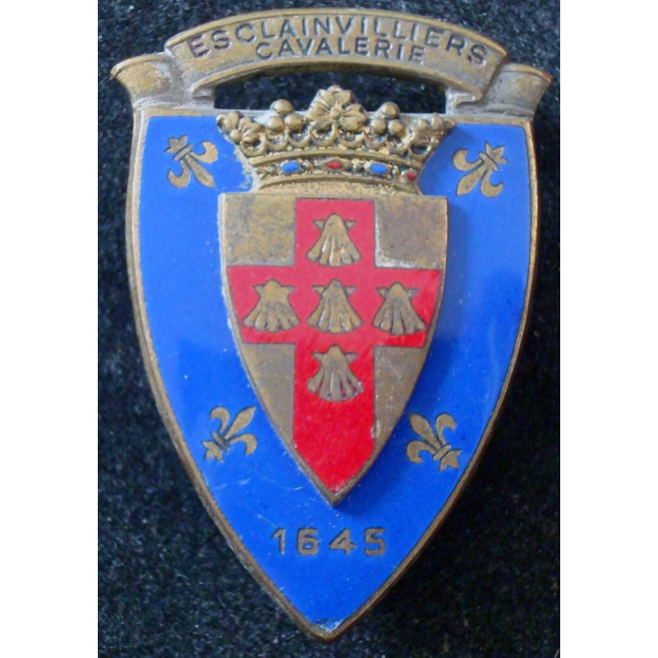 3° régiment de cuirassiers Drago Olivier Métra G. 951 en émail