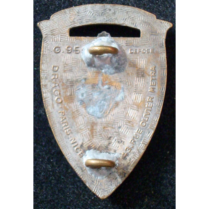 3° régiment de cuirassiers Drago Olivier Métra G. 951 en émail