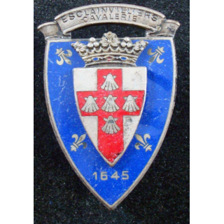 3° régiment de cuirassiers de fabrication Drago G. 951 en émail