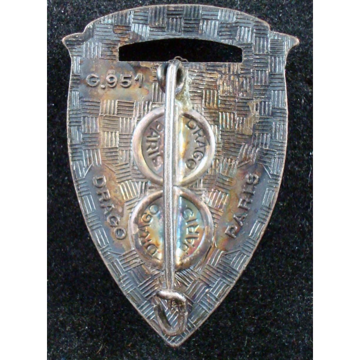3° régiment de cuirassiers de fabrication Drago G. 951 en émail