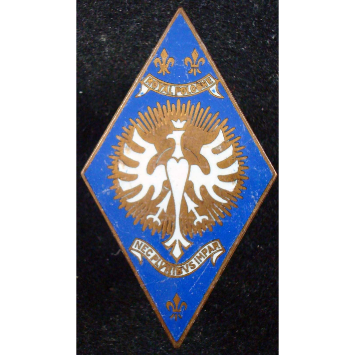 5° régiment de cuirassiers Royal Pologne Arthus bertrand Paris émail