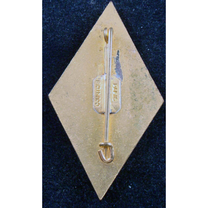 5° régiment de cuirassiers Royal Pologne de fabrication Courtois émail