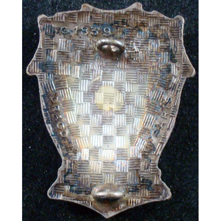 8° régiment de cuirassiers grand modèle Drago Paris G. 1839 en émail