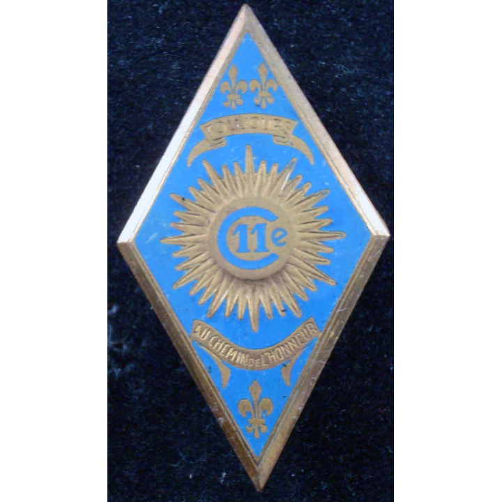 11° régiment de cuirassiers de fabrication Drago Béranger en émail