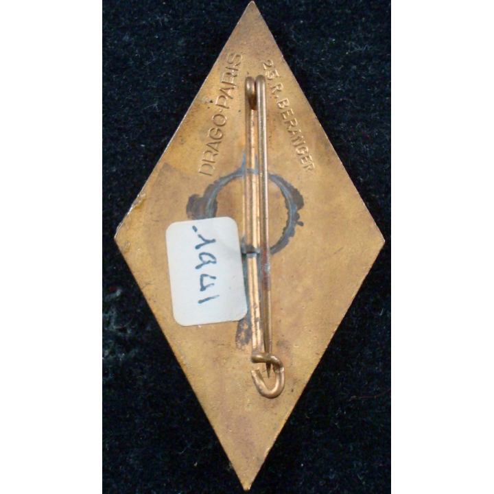 11° régiment de cuirassiers de fabrication Drago Béranger en émail