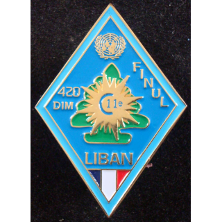 11° régiment de cuirassiers au sein de la 420° DIM au Liban HAMZE