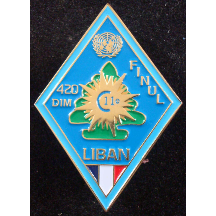 11° régiment de cuirassiers au sein de la 420° DIM au Liban HAMZE