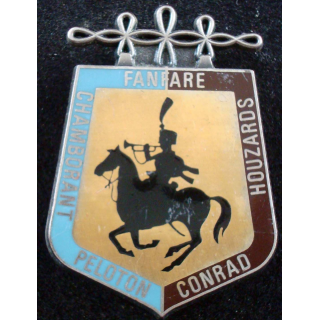 Fanfare peloton Conrad du 2° régiment de hussards fabrication Delsart