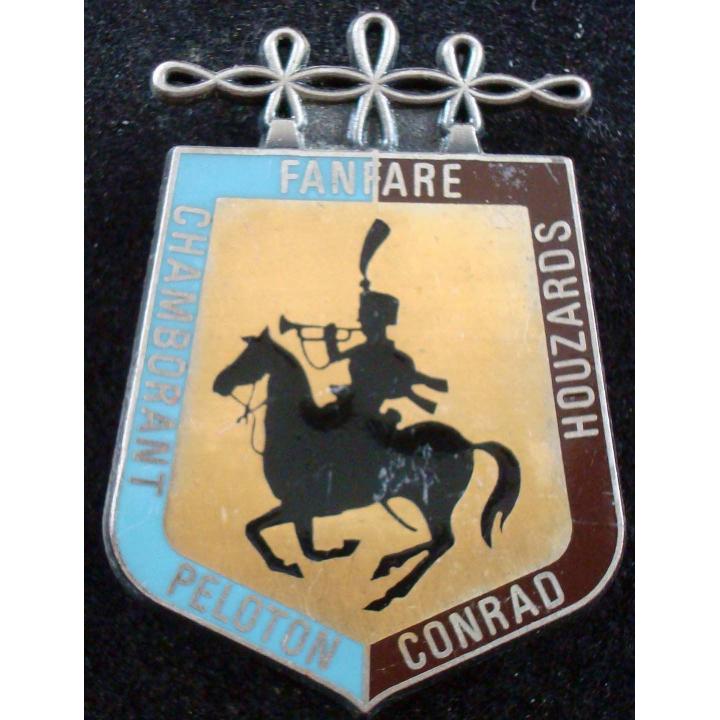 Fanfare peloton Conrad du 2° régiment de hussards fabrication Delsart
