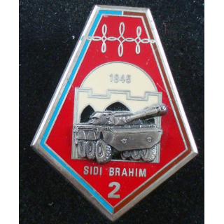 2° escadron Sidi Brahim du 2° régiment de hussards fabrication Delsart