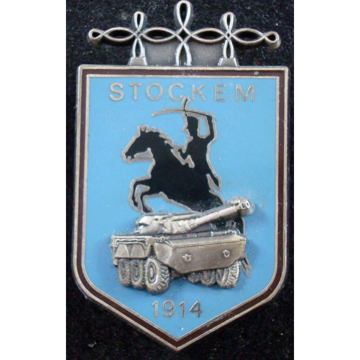 4° escadron Stockem 1914 du 2° régiment de hussards Delsart