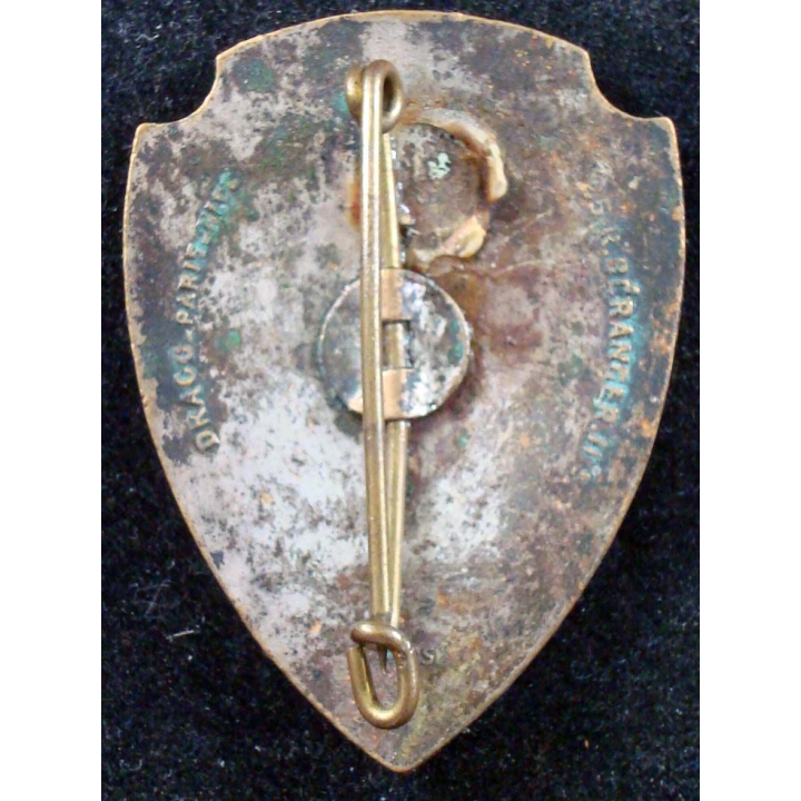 3° régiment de hussards de fabrication Drago Béranger en émail