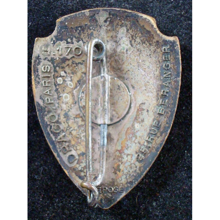 3° régiment de hussards de fabrication Drago Béranger en émail