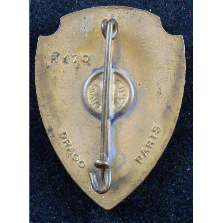 3° régiment de hussards de fabrication Drago Paris H. 170 en émail