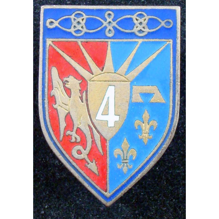 4° régiment de hussards Arthus Bertrand Paris 31 mm doré