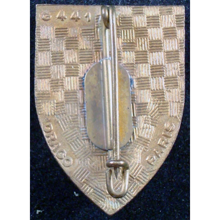4° régiment de hussards de fabrication Drago Paris G. 441 en émail
