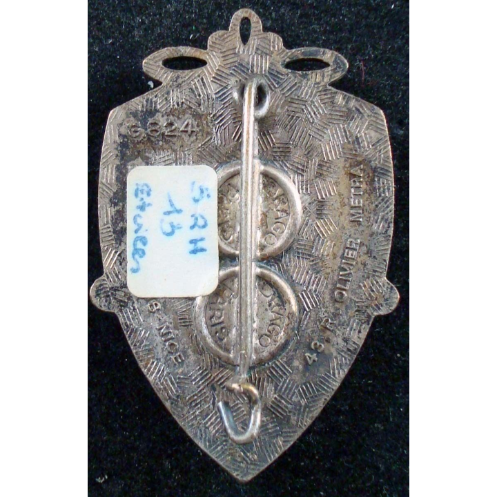 5° régiment de hussards 13 étoiles Drago Olivier Métra G. 824 en émail
