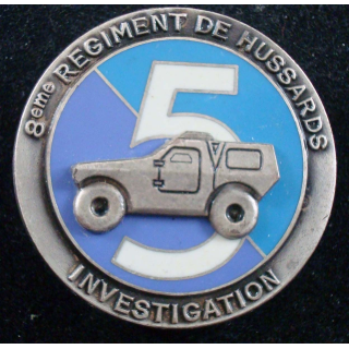 5° escadron investigation du 8° régiment de hussards Fraisse