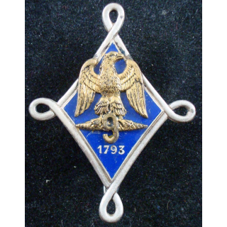9° régiment de hussards de fabrication Drago Paris G. 1289 en émail