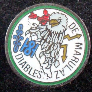 Pin's de l'amicale des diables de Marulaz du 8° régiment de hussards