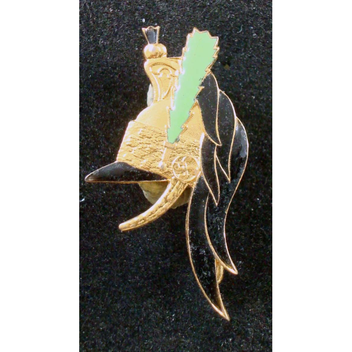 3° escadron du 6° régiment de dragons de fabrication LR plumet vert