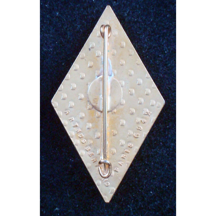 insigne 4° régiment de cuirassiers Jeanne d'Arc de fabrication Arthus