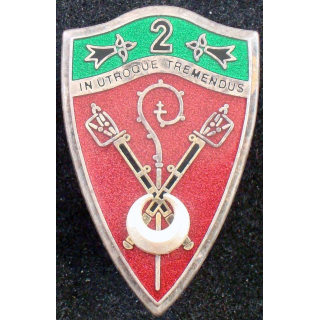 2° régiment de chasseurs de fabrication prestige translucide argentée