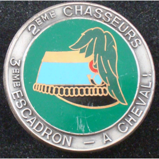 3° escadron du 2° régiment de chasseurs de fabrication Fraisse 1984