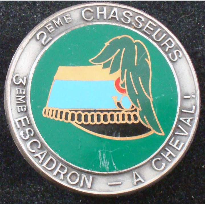 3° escadron du 2° régiment de chasseurs de fabrication Fraisse 1984