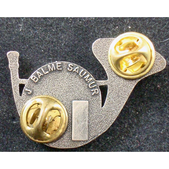 3° régiment de chasseurs cor fond bleu foncé de fabrication Balme