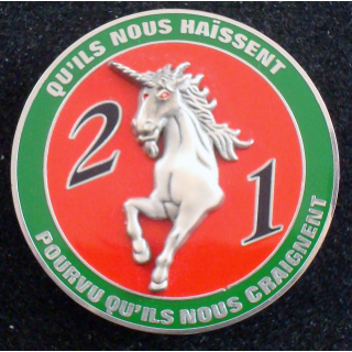 2° escadron du 1° régiment de chasseurs fabrication J.Y Ségalen 2006
