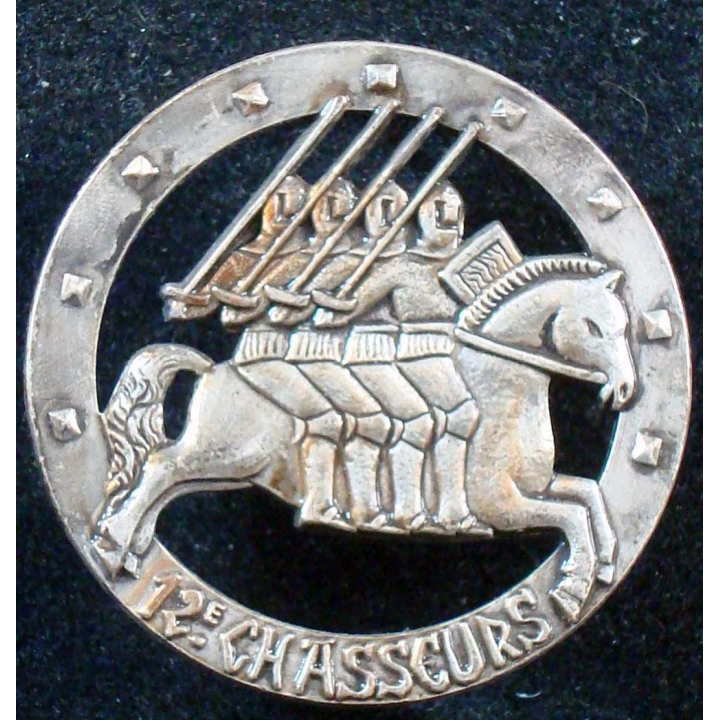 12° régiment de chasseurs de fabrication Arthus Bertrand G. 1912