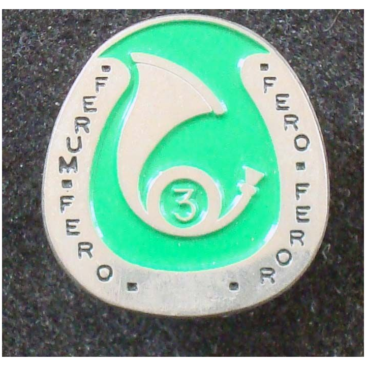 pin's du 3° GE des 1° et 2° régiments de chasseurs de fabrication SDEC