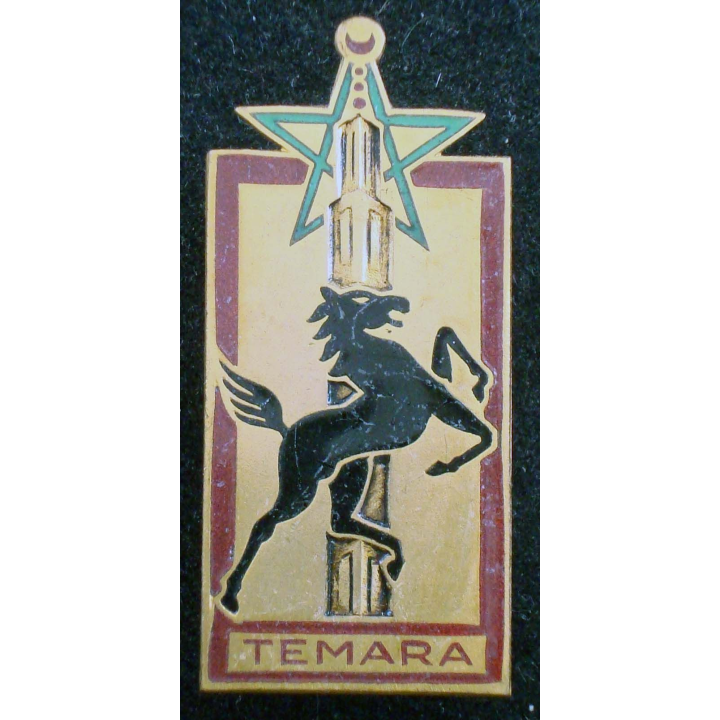 Etablissement hippique de Temara de fabrication Drago Béranger émail