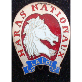 Haras nationaux La Loi de fabrication Drago Olivier Métra en émail