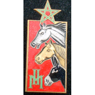 Haras du Maroc de fabrication Drago Béranger en émail