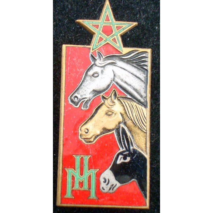 Haras du Maroc de fabrication Drago Béranger en émail