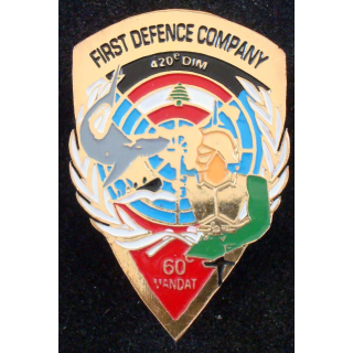 1° compagnie défense du 1° régiment du génie fabrication locale n° 14