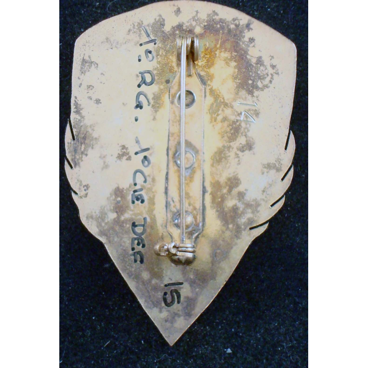 1° compagnie défense du 1° régiment du génie fabrication locale n° 14