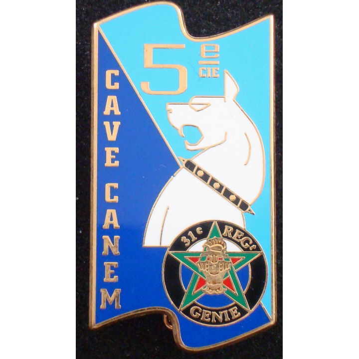 5° compagnie du 31° régiment du génie Arthus Bertrand Paris n° 091