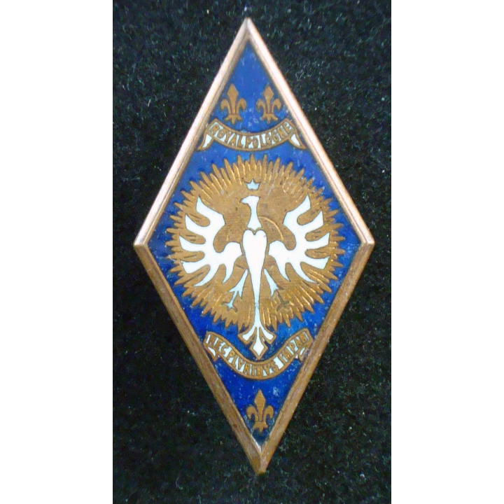 5° régiment de cuirassiers de fabrication Drago Béranger en émail