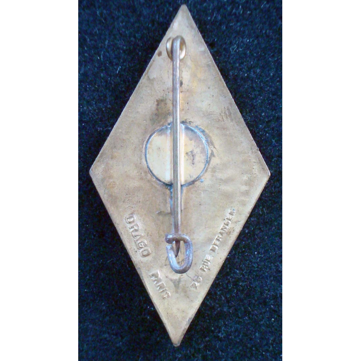 5° régiment de cuirassiers de fabrication Drago Béranger en émail